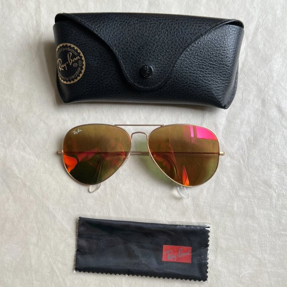 Ray-ban XL Aviator Flash Sunglasses
